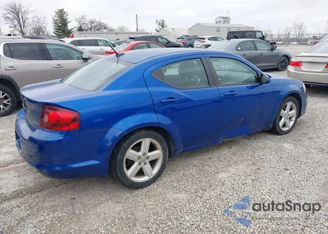 2014 Dodge Avenger Sxt from USA, damaged, VIN 1C3CDZCB4EN128078